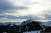 Blick ins Karwendel-Gebirge