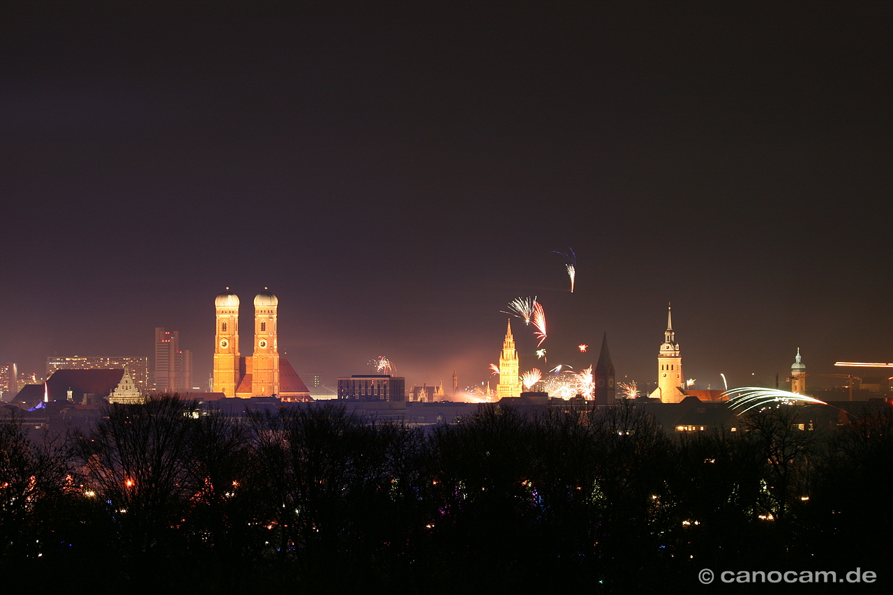 Silvester 2006 in Mnchen