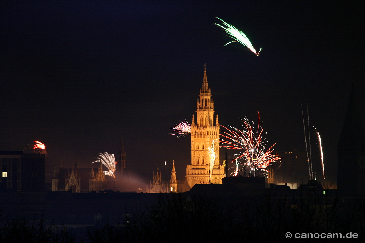 Silvester 2006 in Mnchen