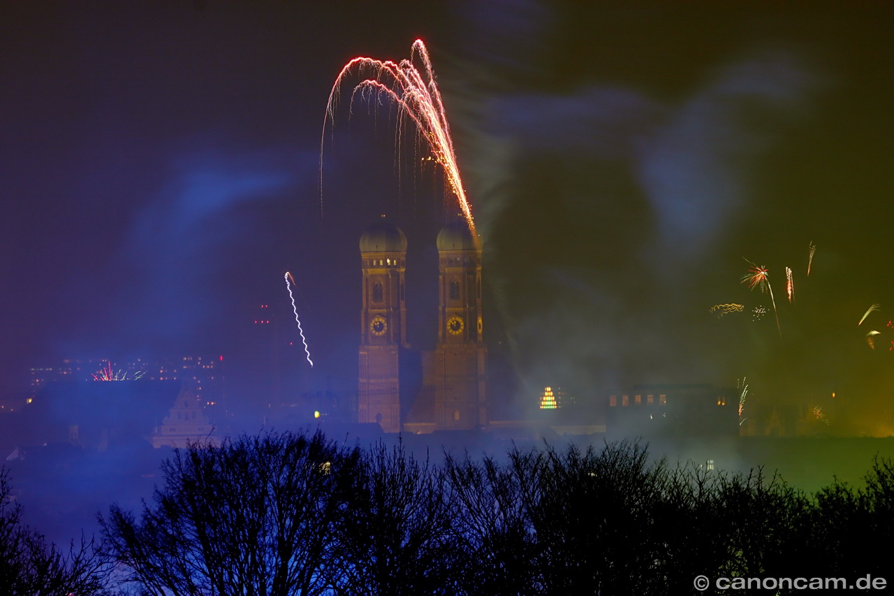 Silvester 2007 in Mnchen