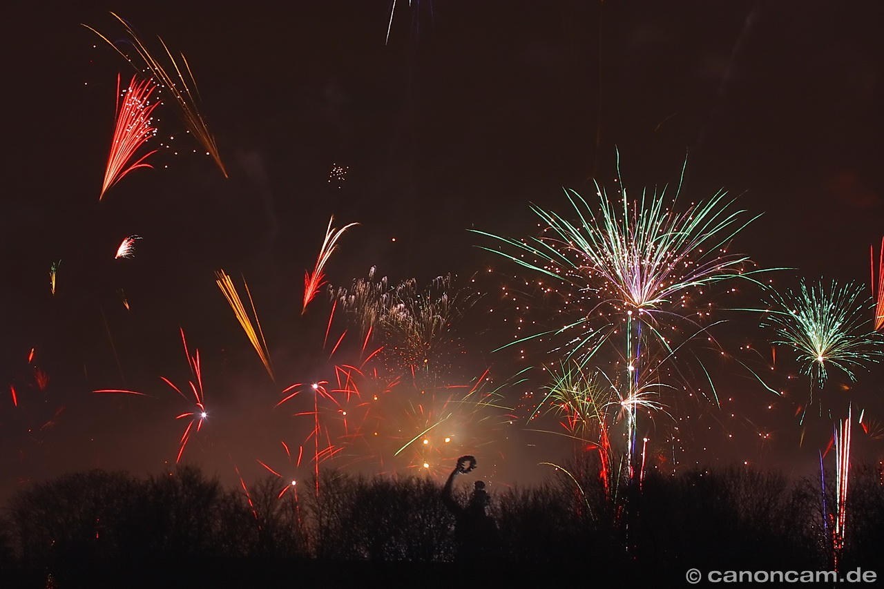 Silvester 2007 in Mnchen