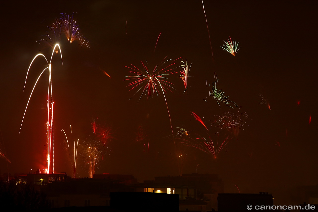 Silvester 2007 in Mnchen