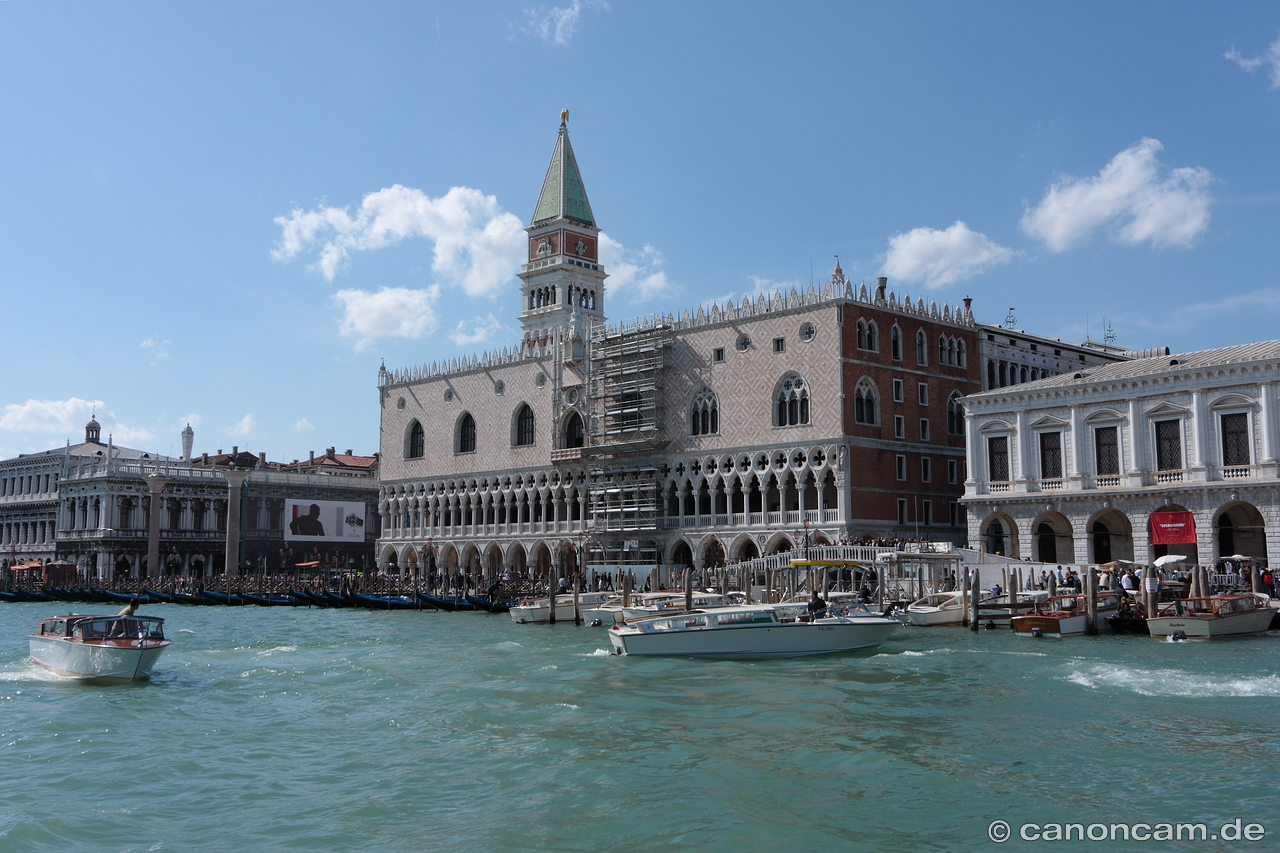 Venedig - Blick auf den Dogenpalast