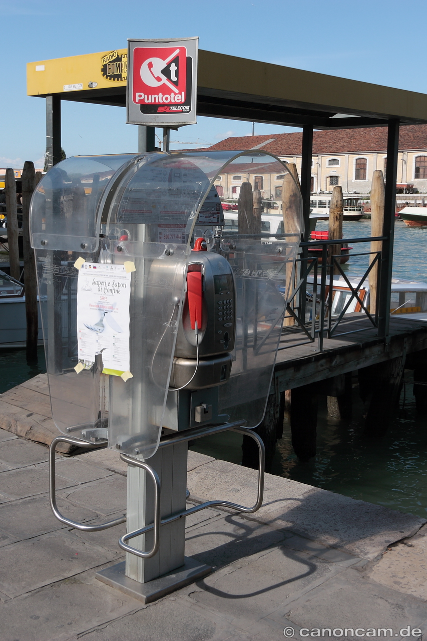 Venedig - Telefonzelle