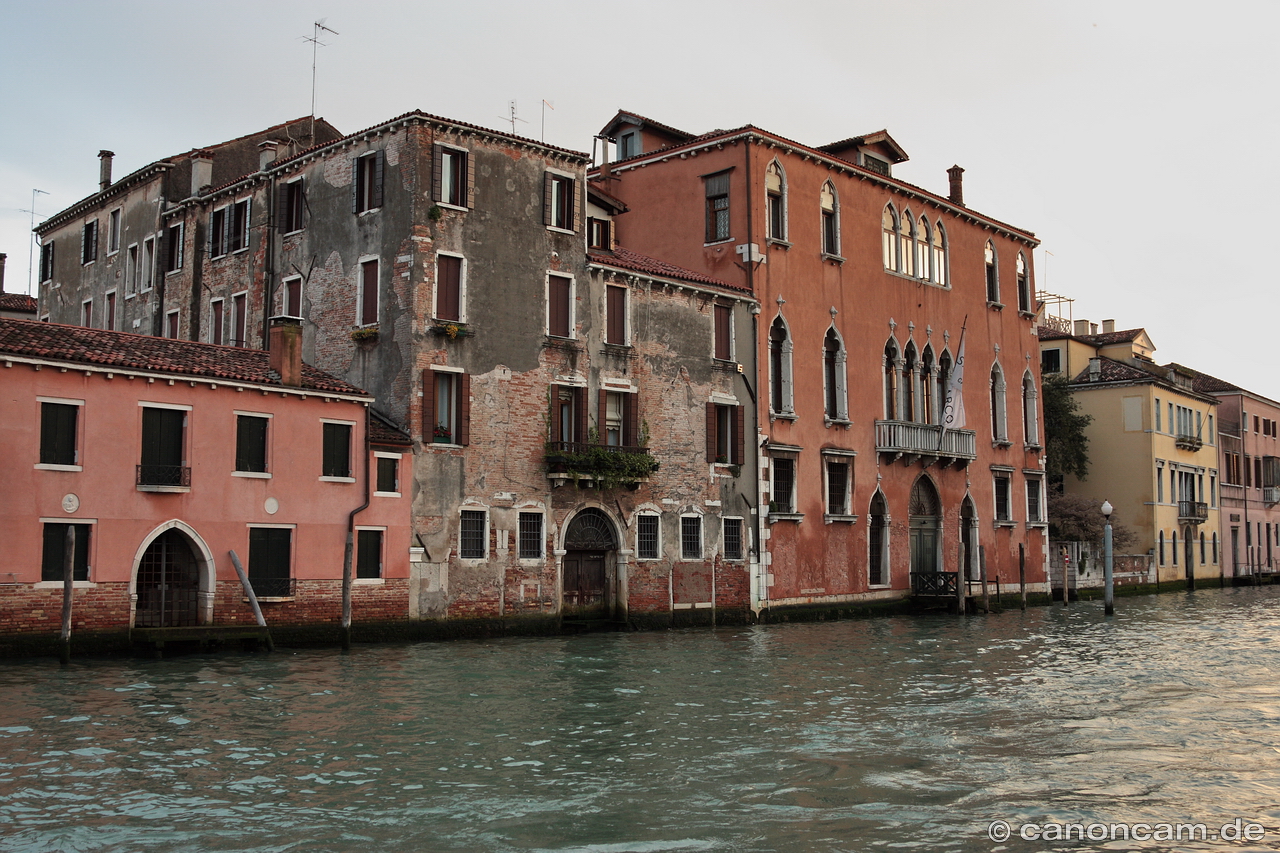 Venedig - Häuserfront am Canal Grande