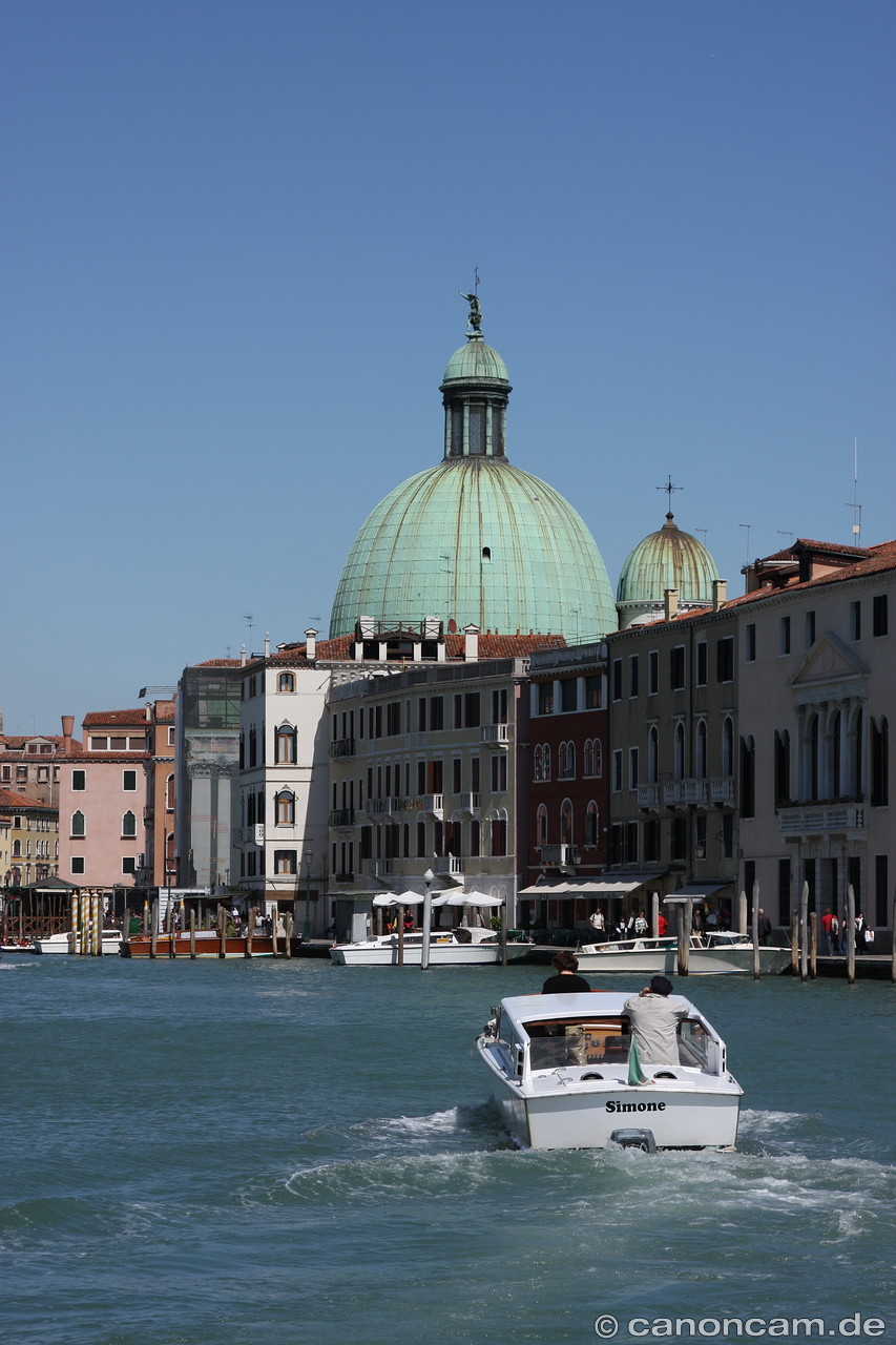 Venedig - Canal Grande Blick auf San Simeon Piccolo
