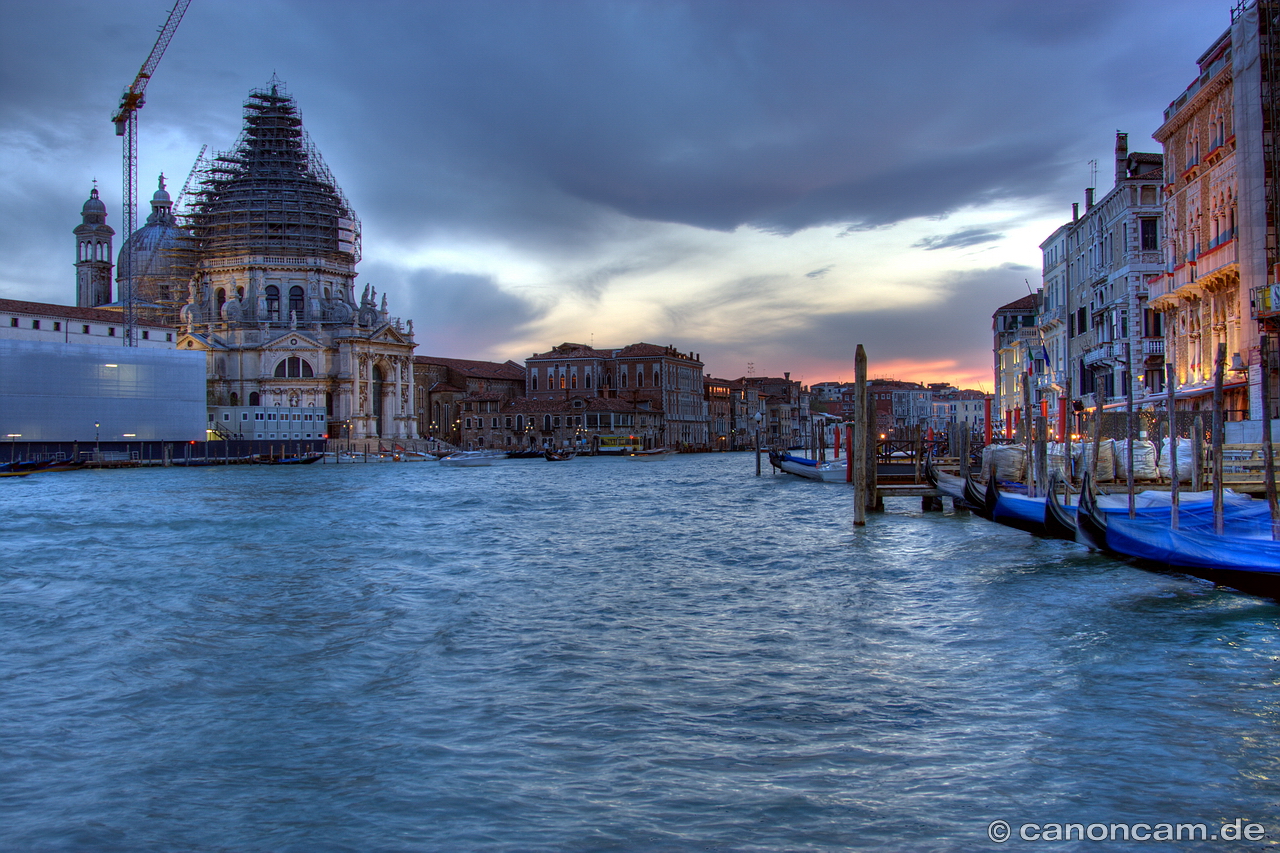 Venedig - Santa Maria della Salute Abendstimmung - HDR
