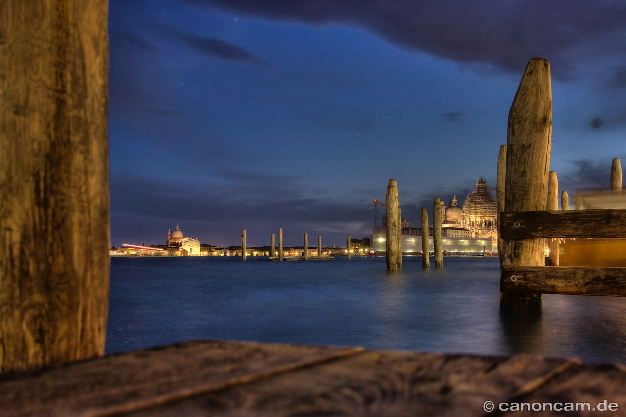 Venedig - Blick auf Santa Maria della Salute - HDR