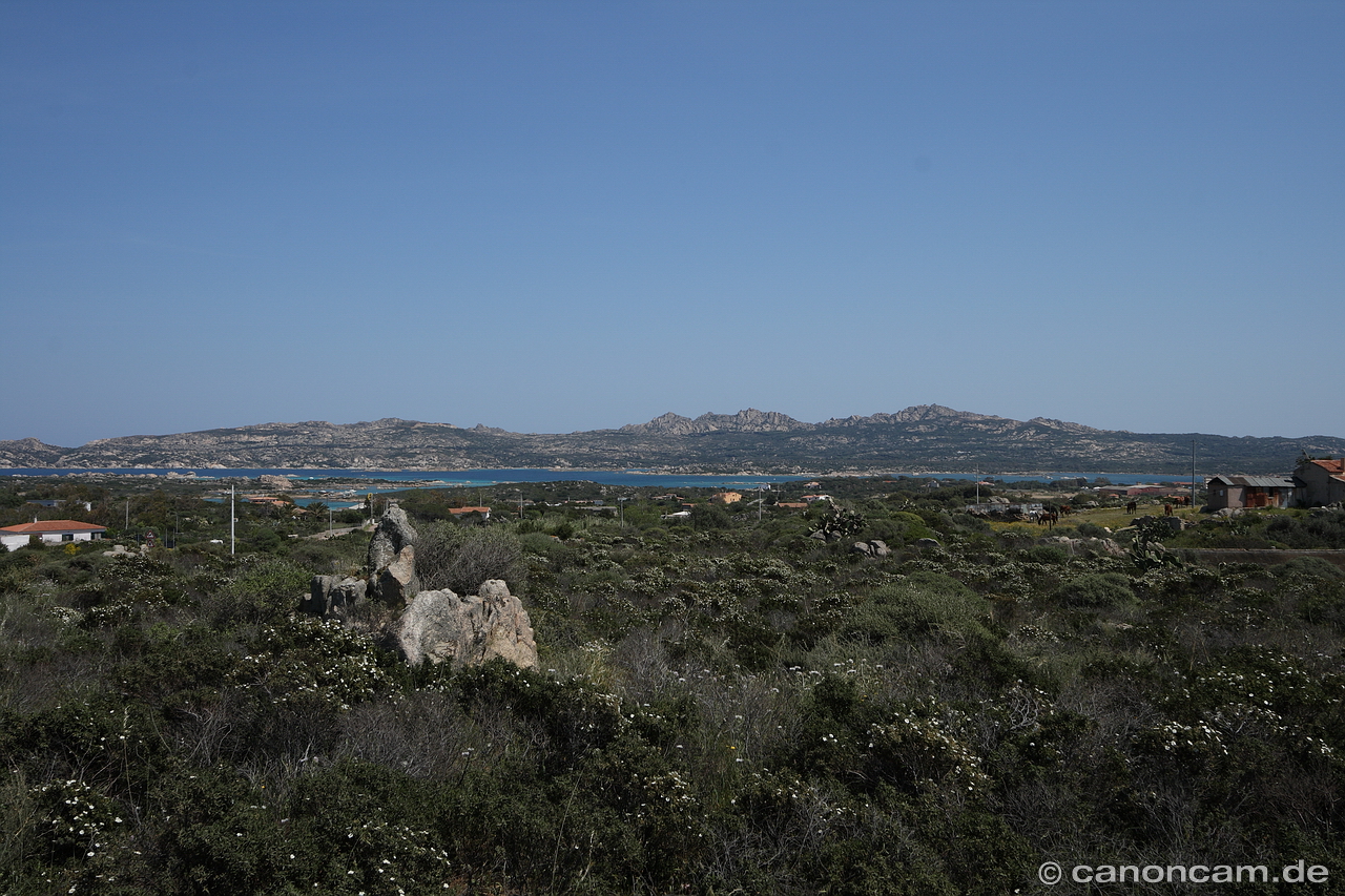 Blick auf Bucht