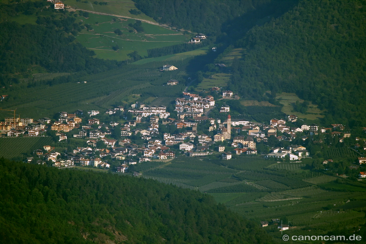 Blick ber Meran