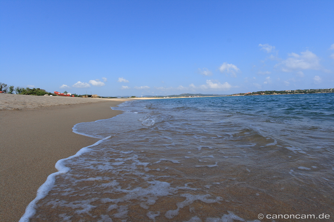 Sandstrand an der Conca Verde