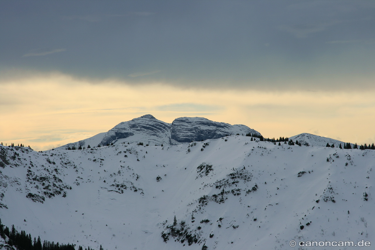 Blick ins Karwendel-Gebirge