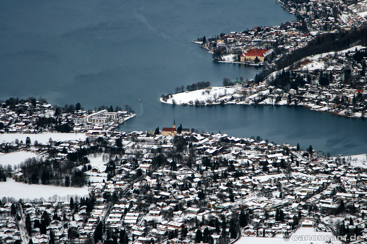 Blick auf den Tegernsee