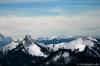 Blick ins Karwendel-Gebirge