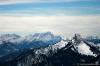 Blick ins Karwendel-Gebirge